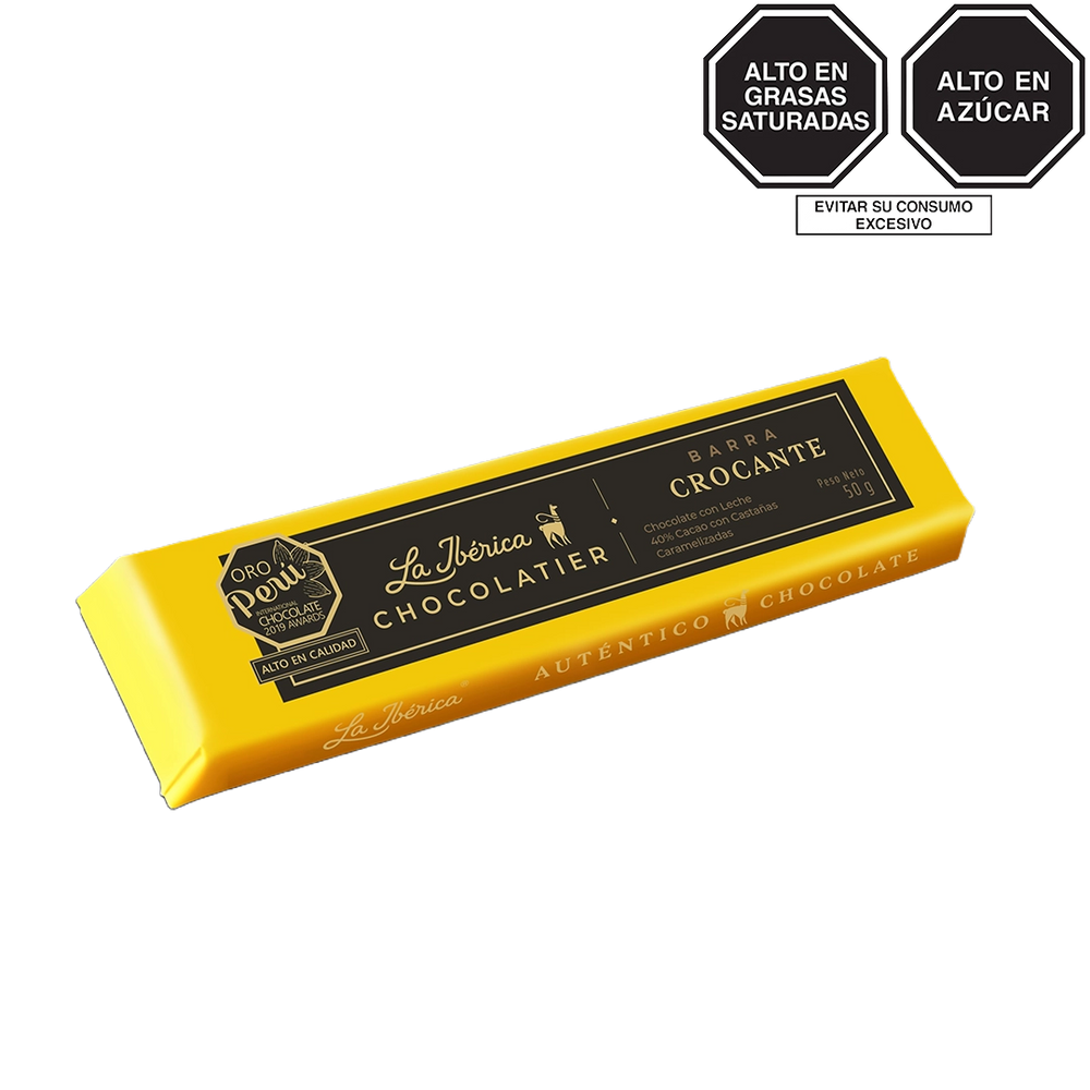 Barra chocolatier crocante x 50 g