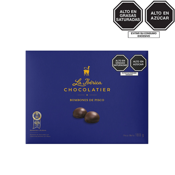 Bombones Pisco x 18 pzs