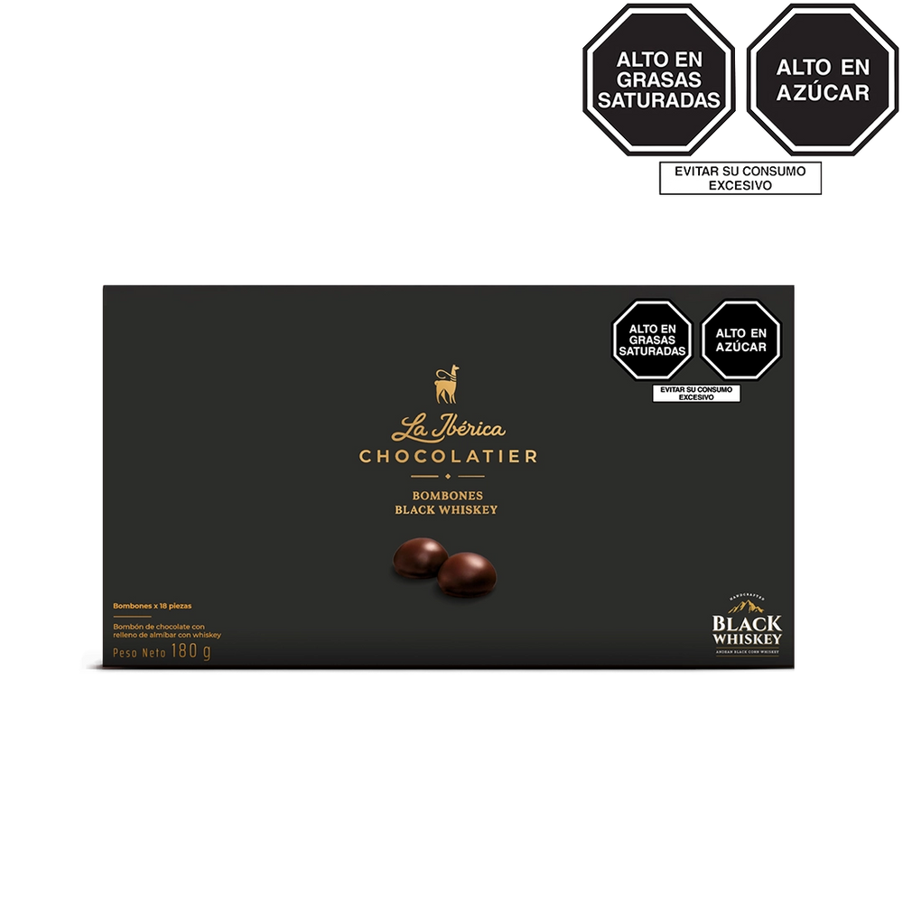 Bombones Black Whiskey x 180g
