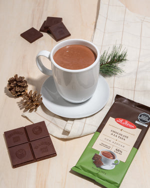 Chocolate a la taza con azúcar 46% cacao x 100 g