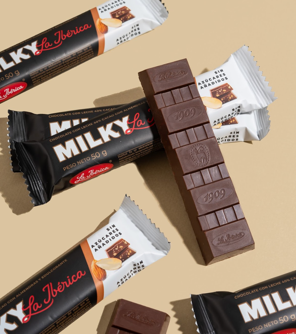 Barra Milky con Almendra Sin Azúcares Añadidos x 50 g