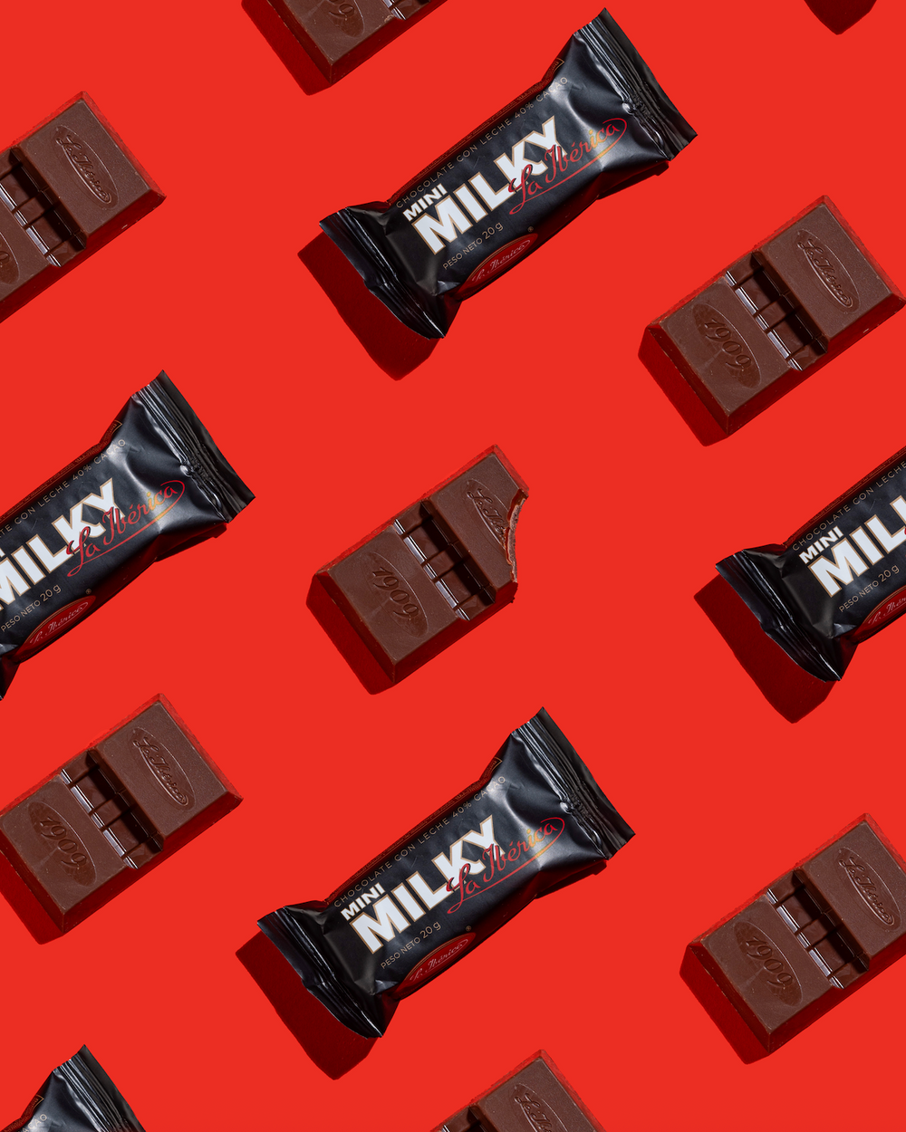 Barra Mini Milky  x 20 g x 10 pzs