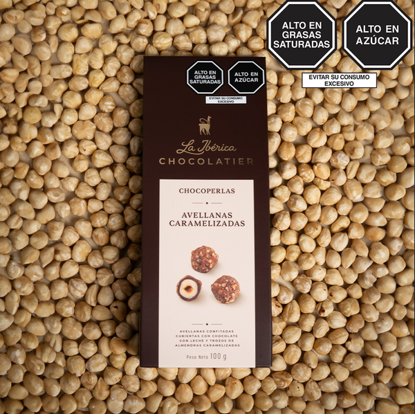 Chocoperlas de Avellanas caramelizadas x 100 g