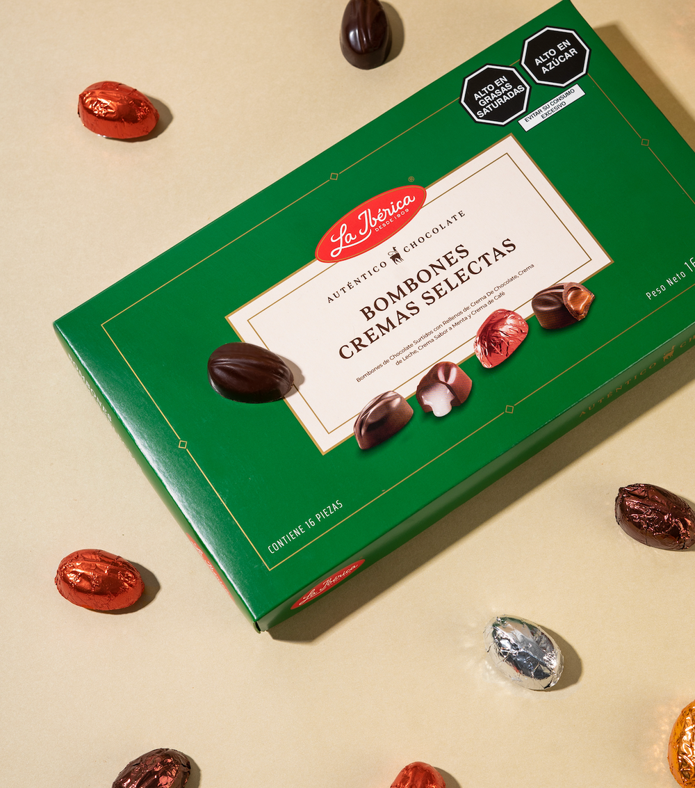 Bombones cremas selectas x 160 g