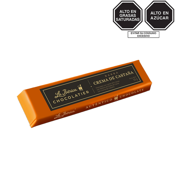 Barra chocolatier crema de castaña x 50 g
