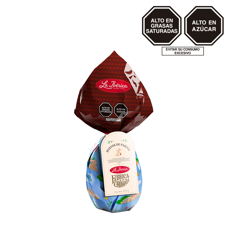 Huevo de pascua de chocolate con leche 225 g