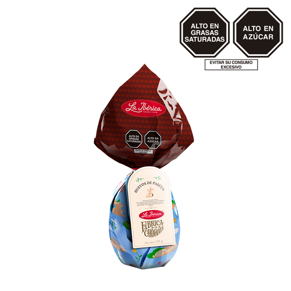 Huevo de pascua de chocolate con leche 225 g