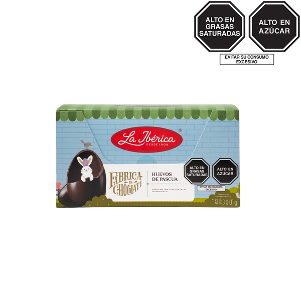 Huevo de pascua de chocolate con leche x 300g