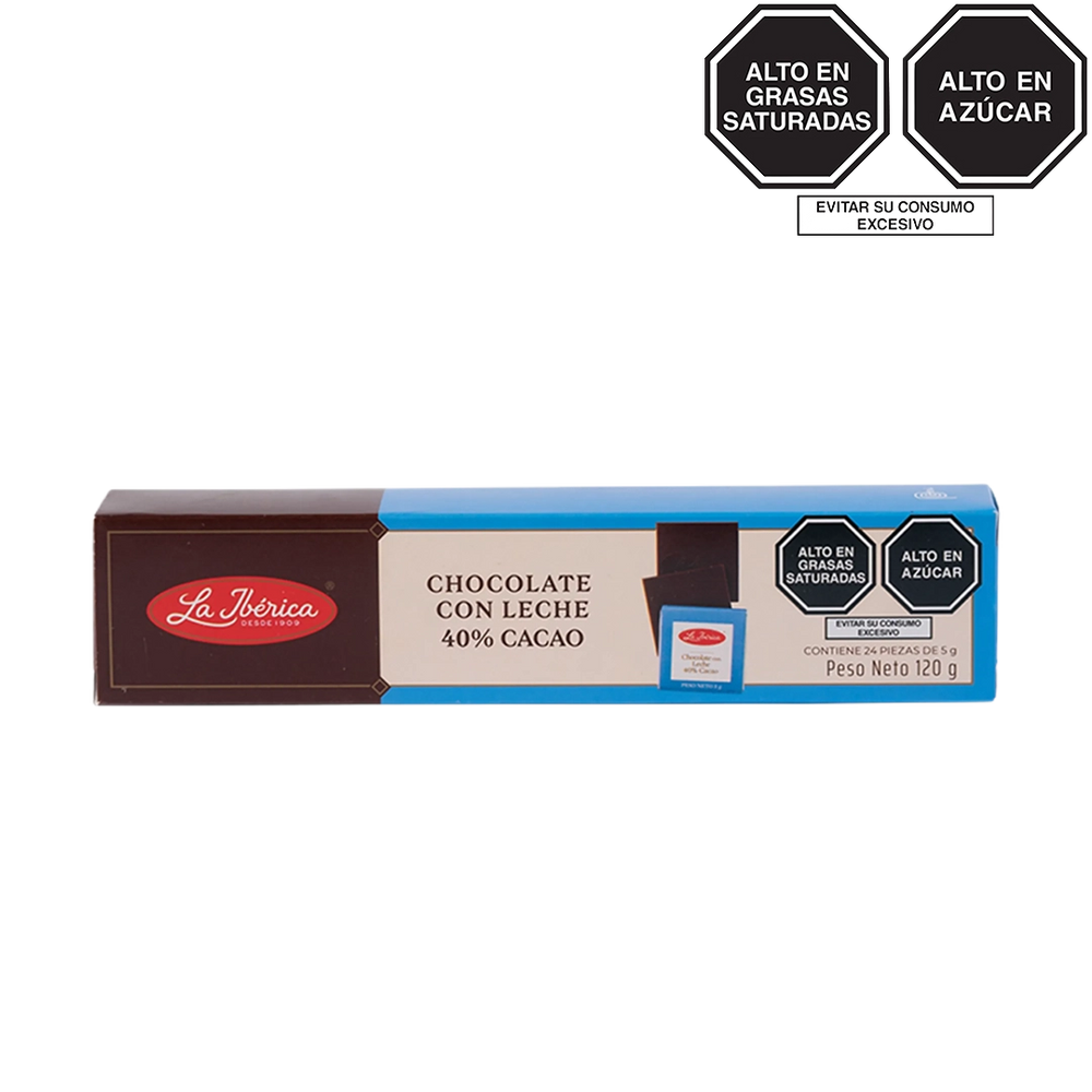 Mini Tabletas de chocolate con leche 40% cacao
