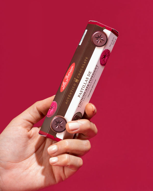 Pastillas de chocolate fondant x 100 g