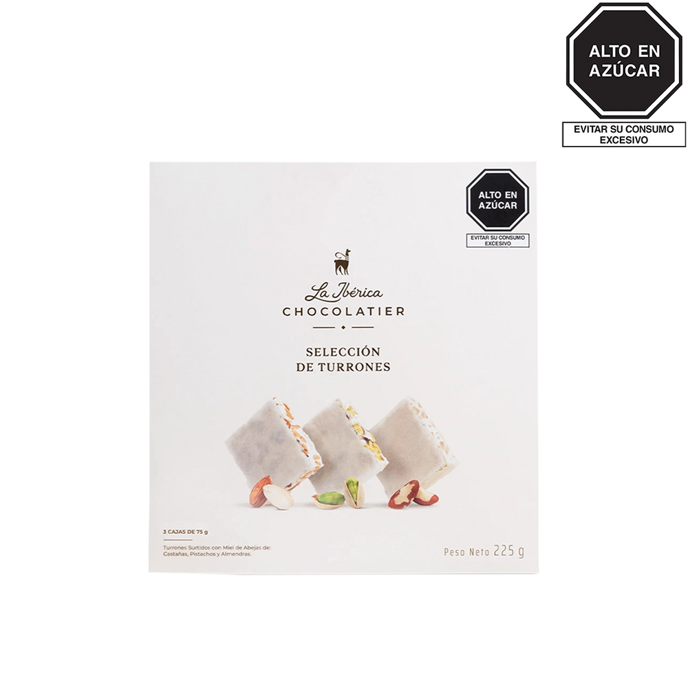 Selección de turrones x 225 g