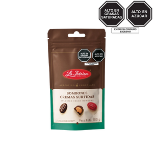 Bombones cremas surtidas x 100 g