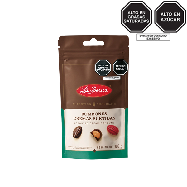 Bombones cremas surtidas x 100 g