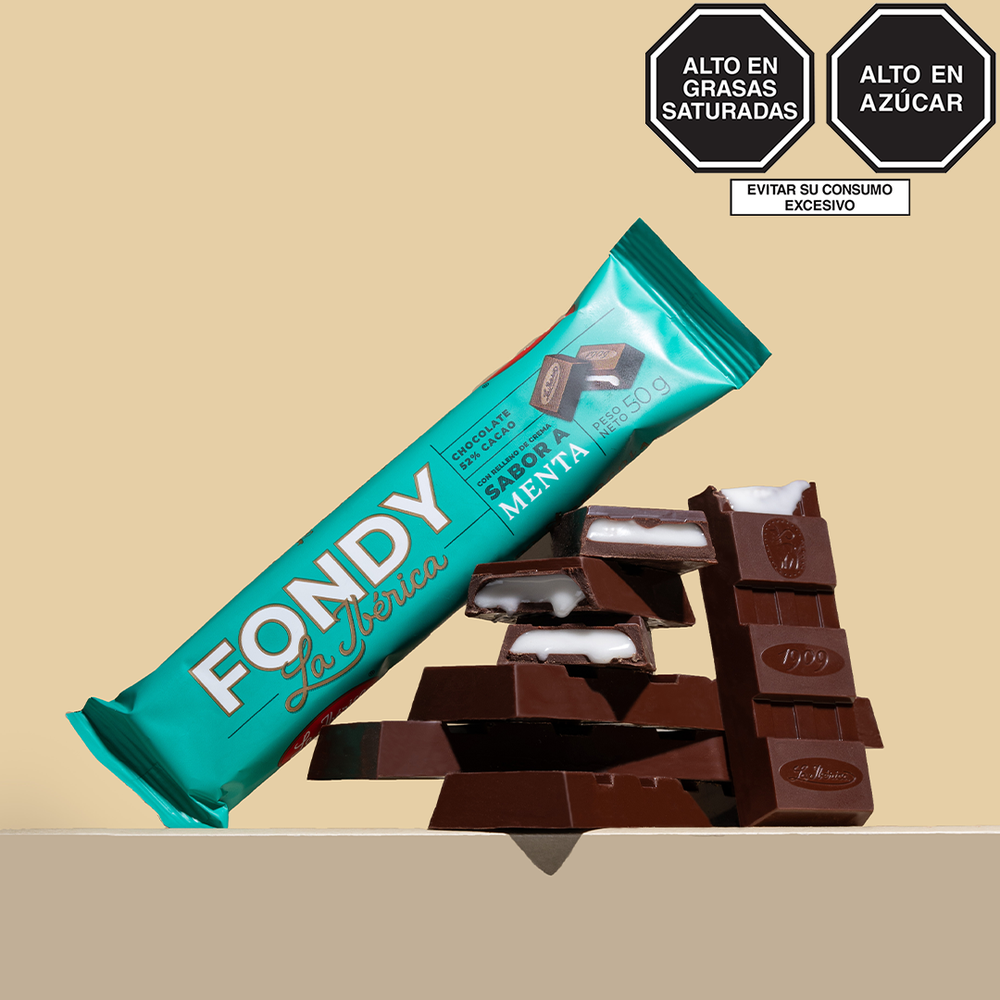 Fondy Menta 50g x 6