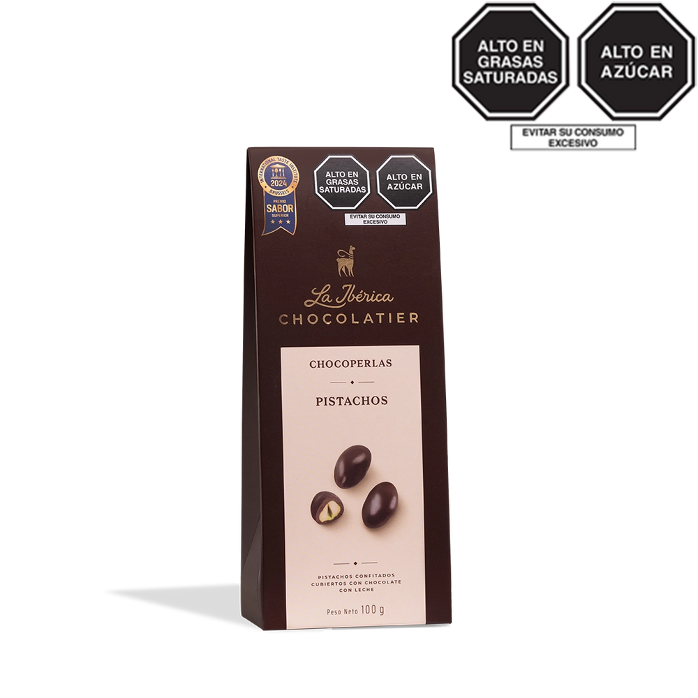 Chocoperlas de Pistachos x 100 g