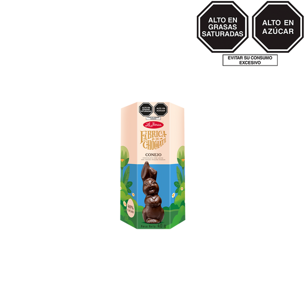 Conejo de chocolate con leche 1n x 40 g