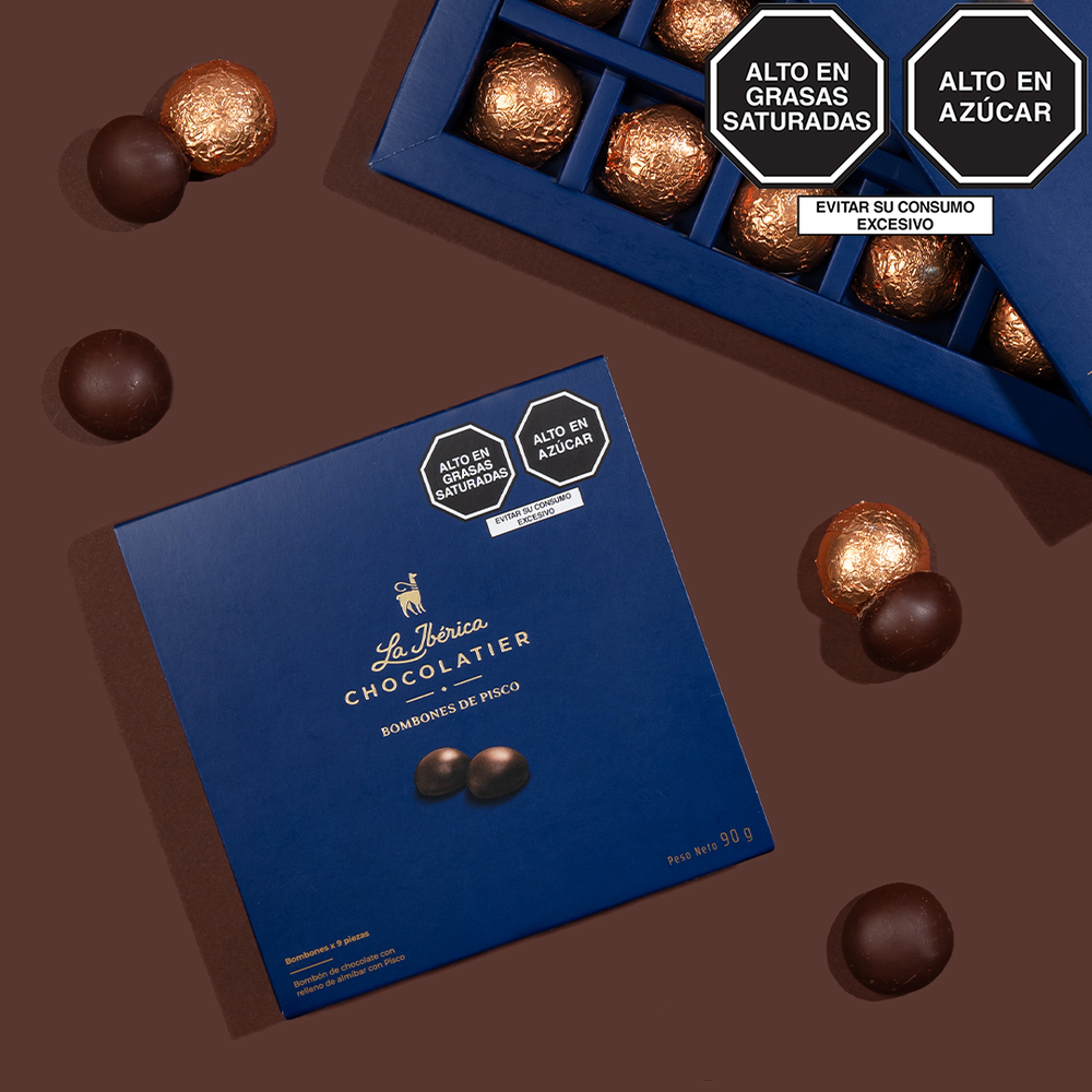 Bombones Pisco x 09 pzs