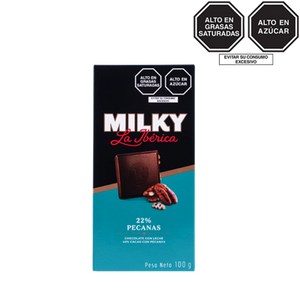 Tableta Milky La Ibérica Pecanas x 100g