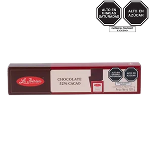 Mini Tabletas de chocolate 52% cacao