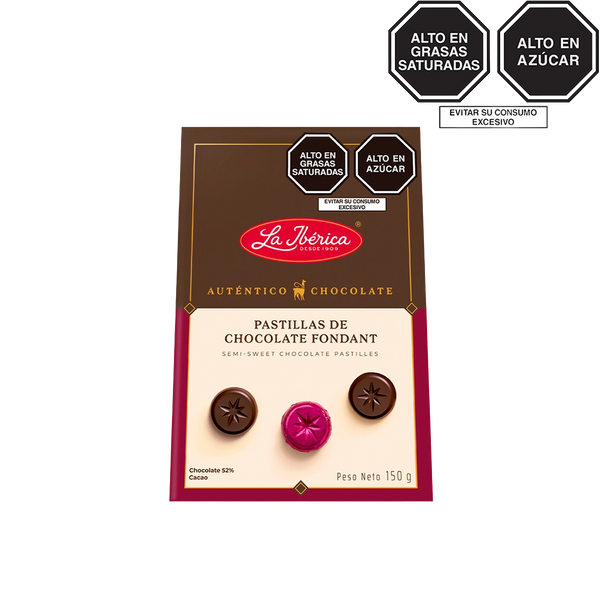 Pastillas de Chocolate Fondant x150g