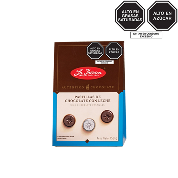 Pastillas de Chocolate con Leche x150g