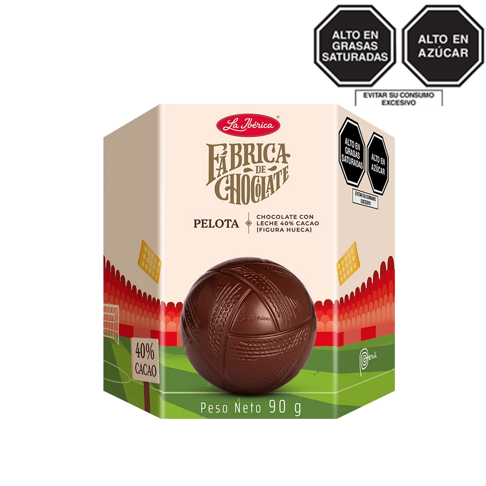 Pelota de chocolate con leche 1n x 90 g