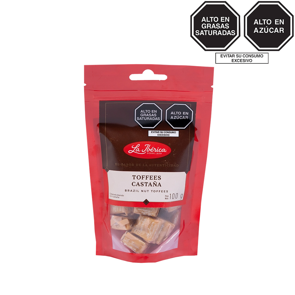 Toffees castaña x 100 g