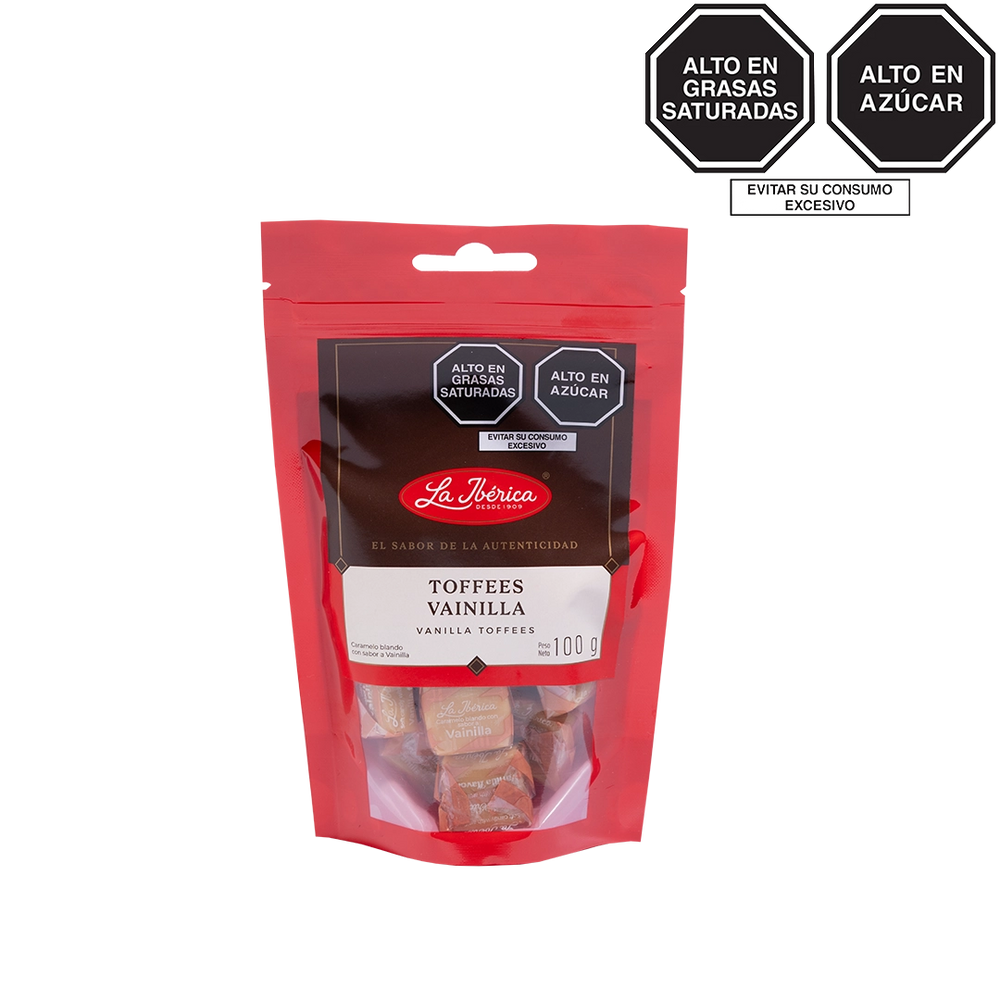 Toffees vainilla x 100 g