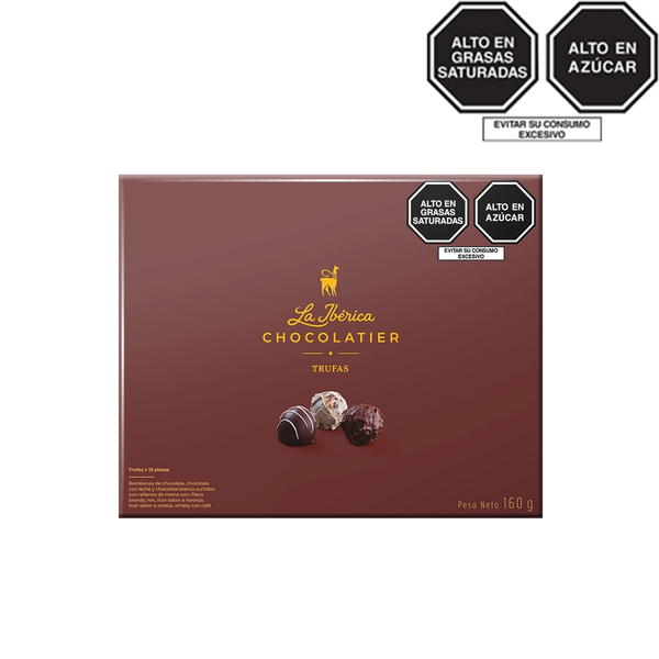 Trufas surtidas x 12 pzs
