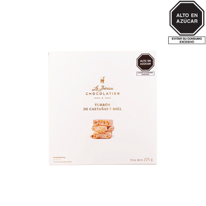 Turrón con castaña y miel 225 g