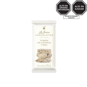 Turrón con Castaña x 30 g